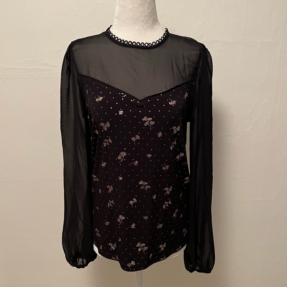 NWT black blouse